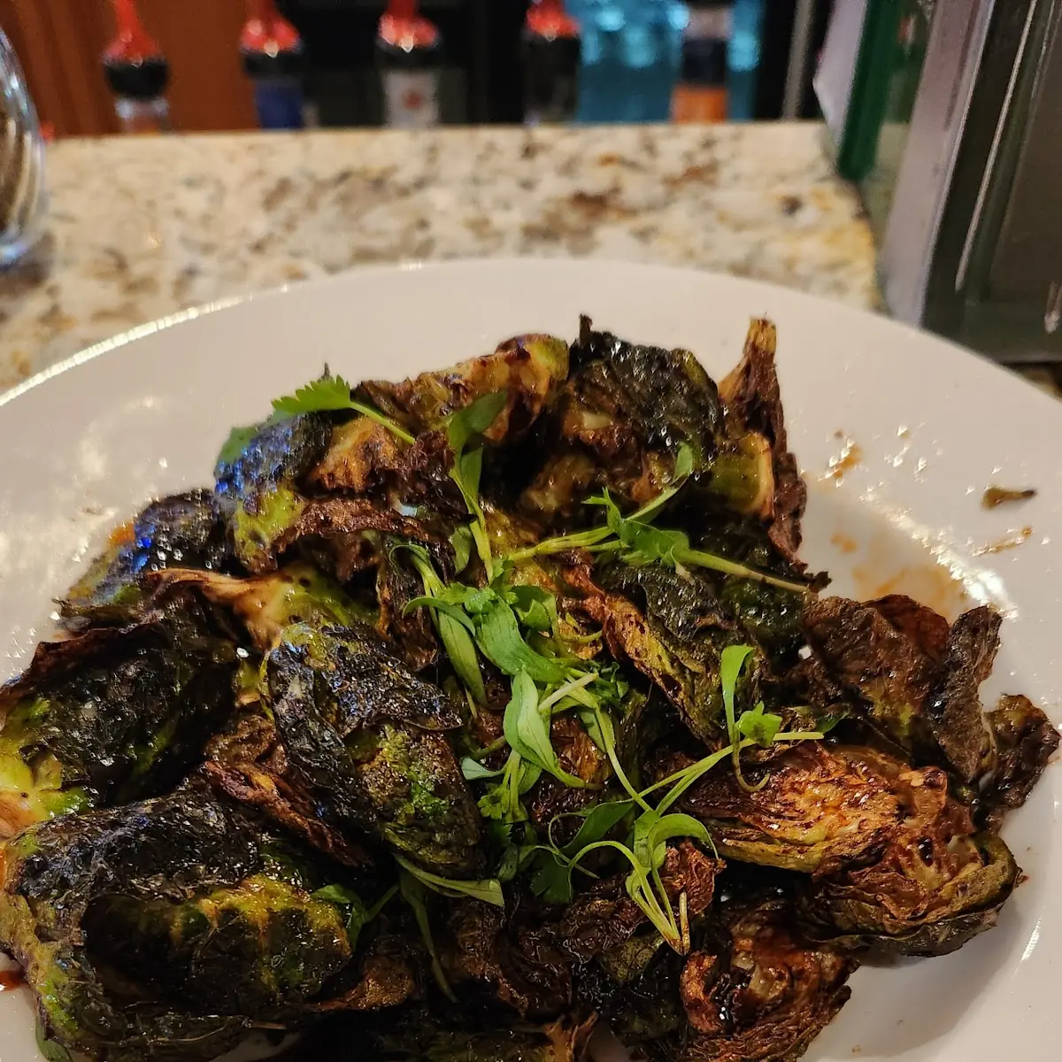 Deep Fried Brussel Sprouts