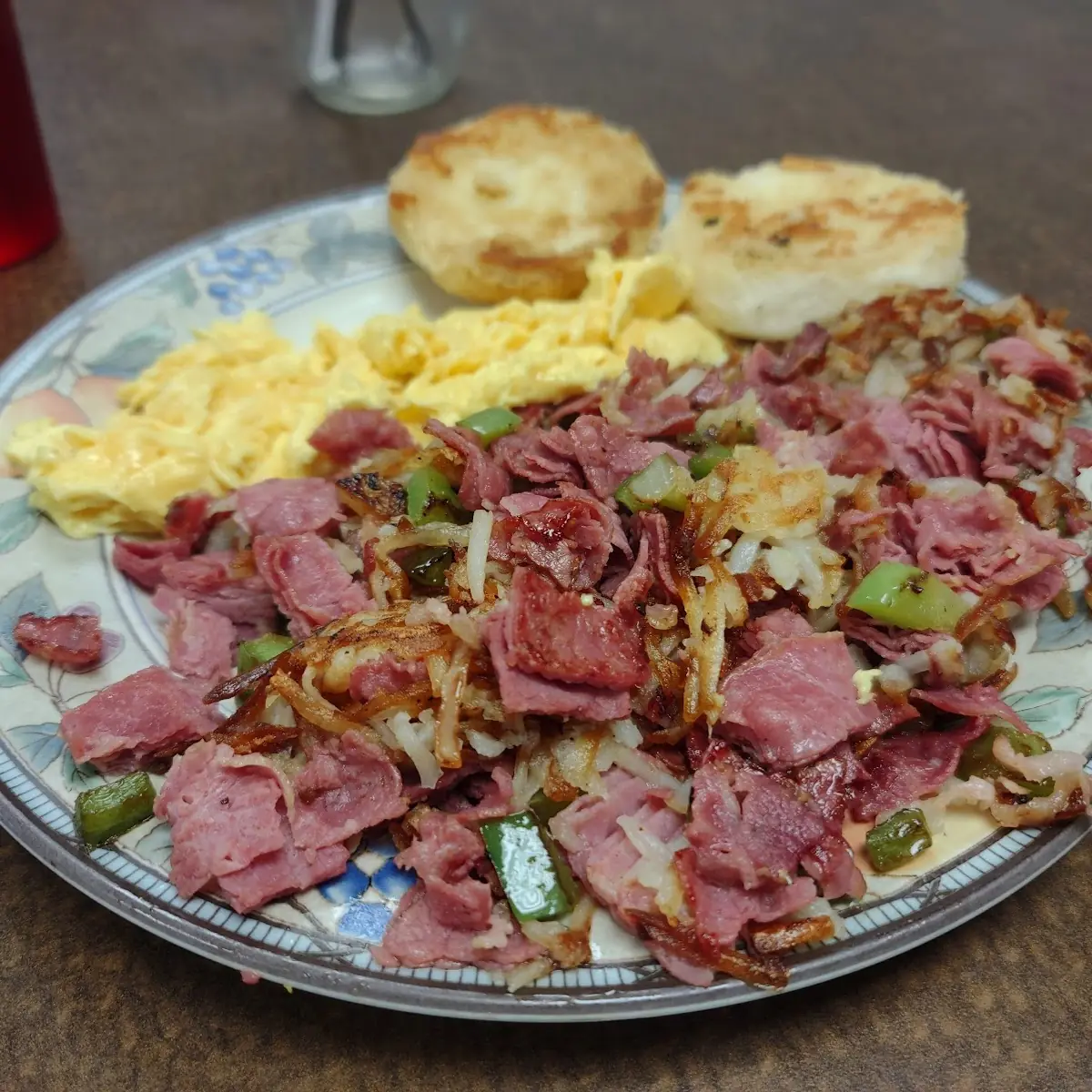 Corned Beef Hash and Eggs