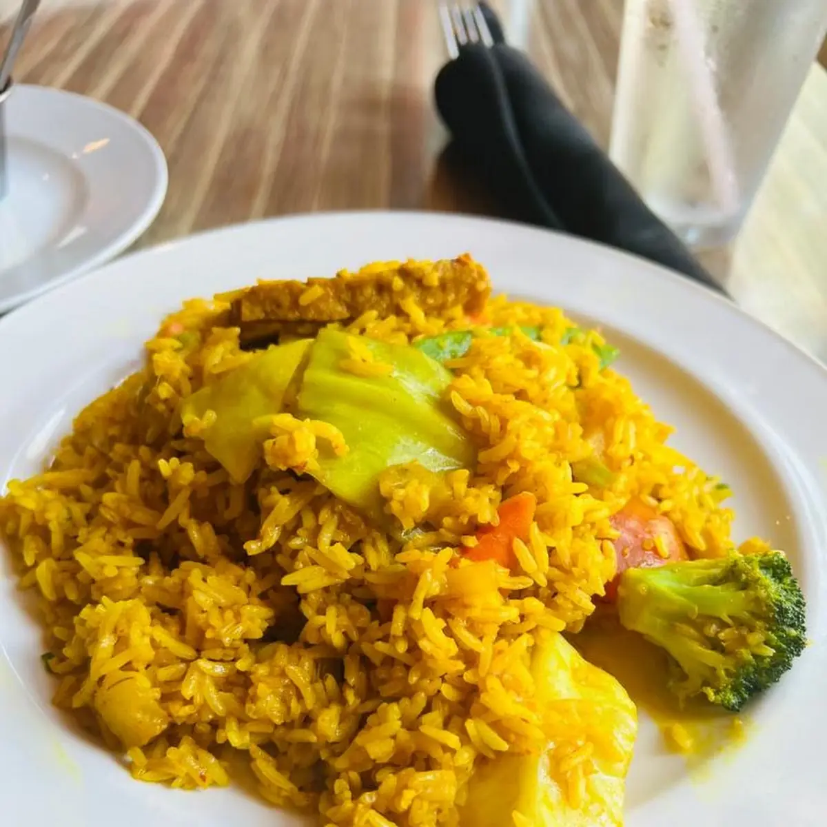 Yellow Curry Fried Rice