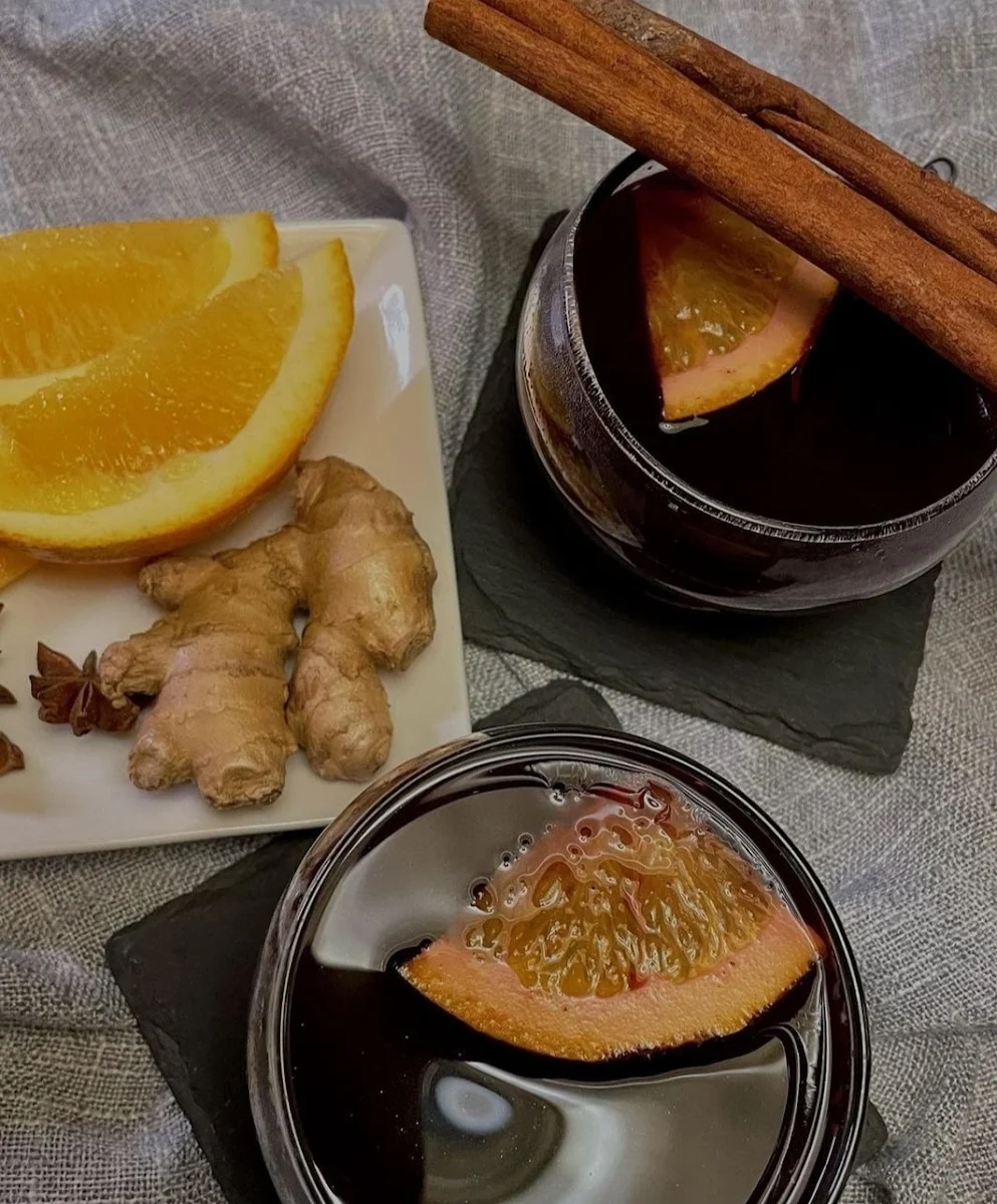 Mulled Wine & Cheese Fondue