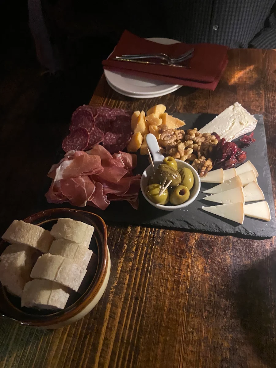 Pinot Noir & Cheese with Charcuterie Board