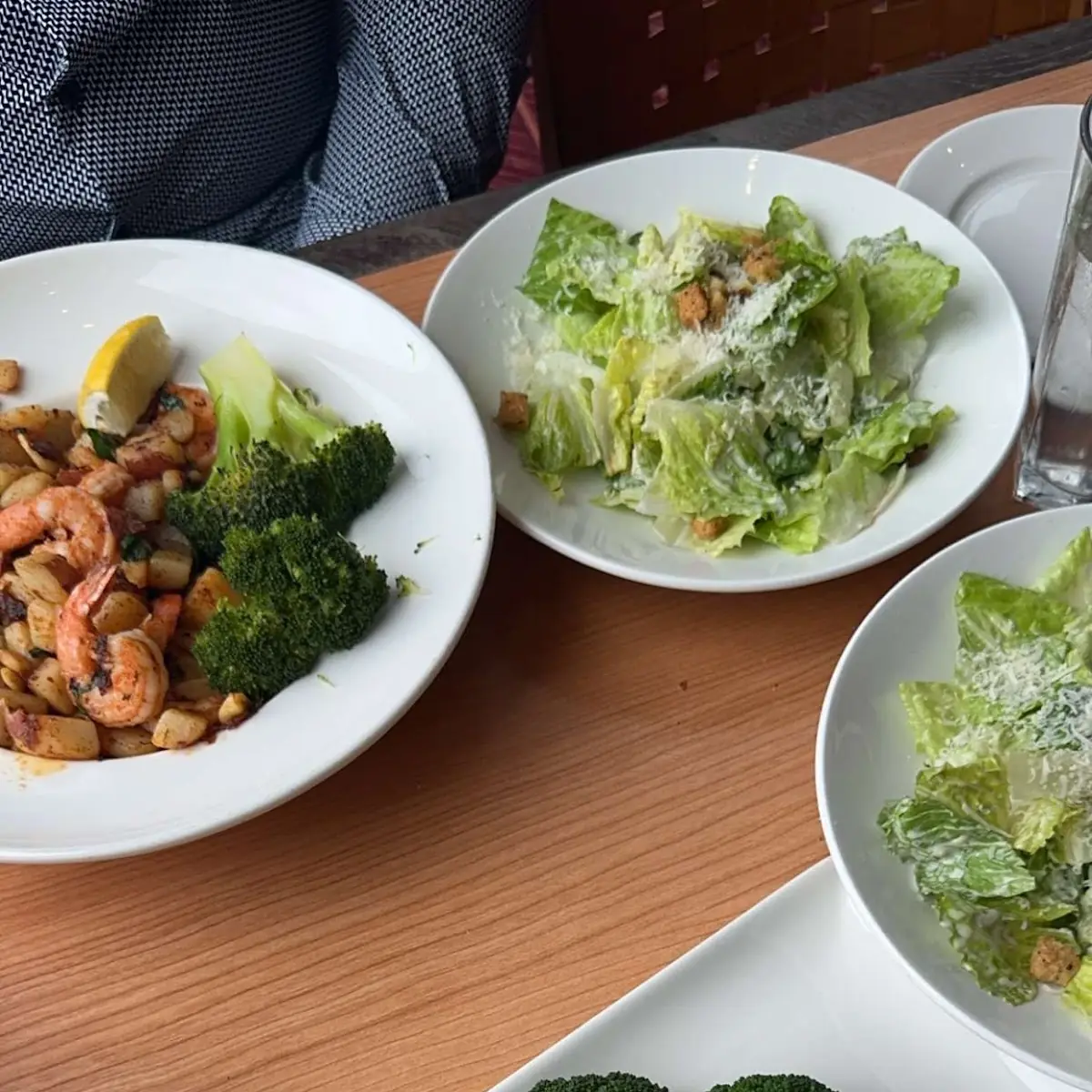 Blackened Steelhead Caesar Salad