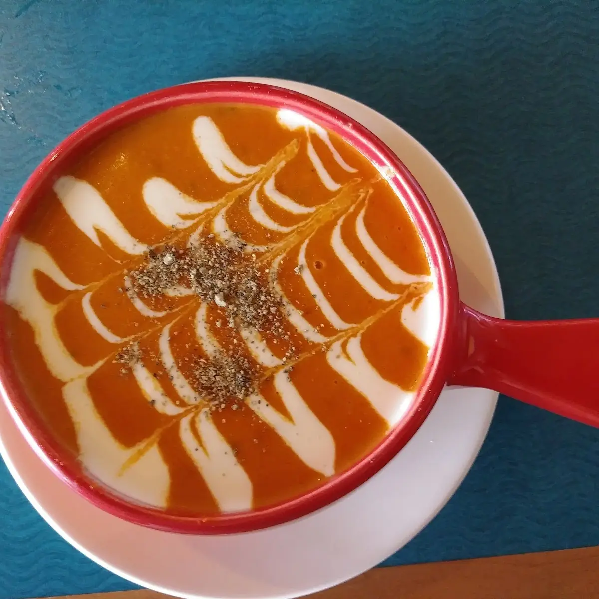 Fire Roasted Tomato Basil Soup