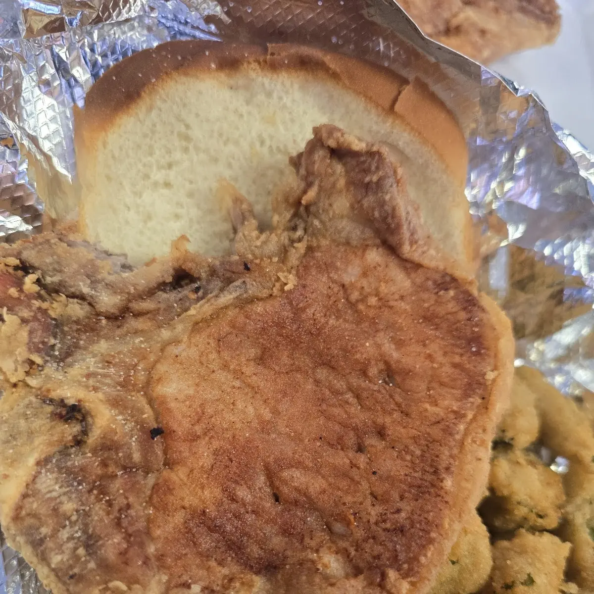 Pork Chop Sandwch