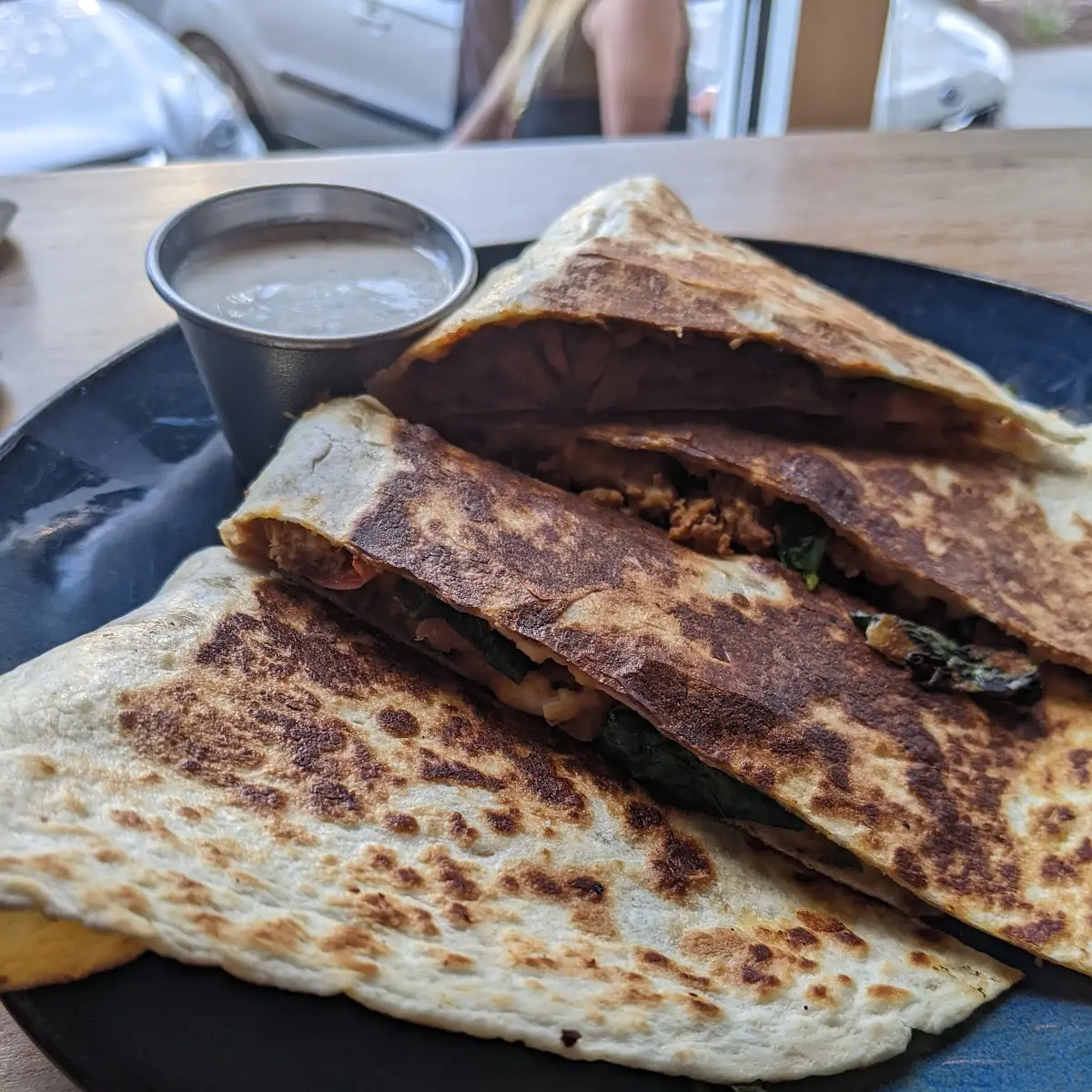 Buffalo Chicken Quesadilla