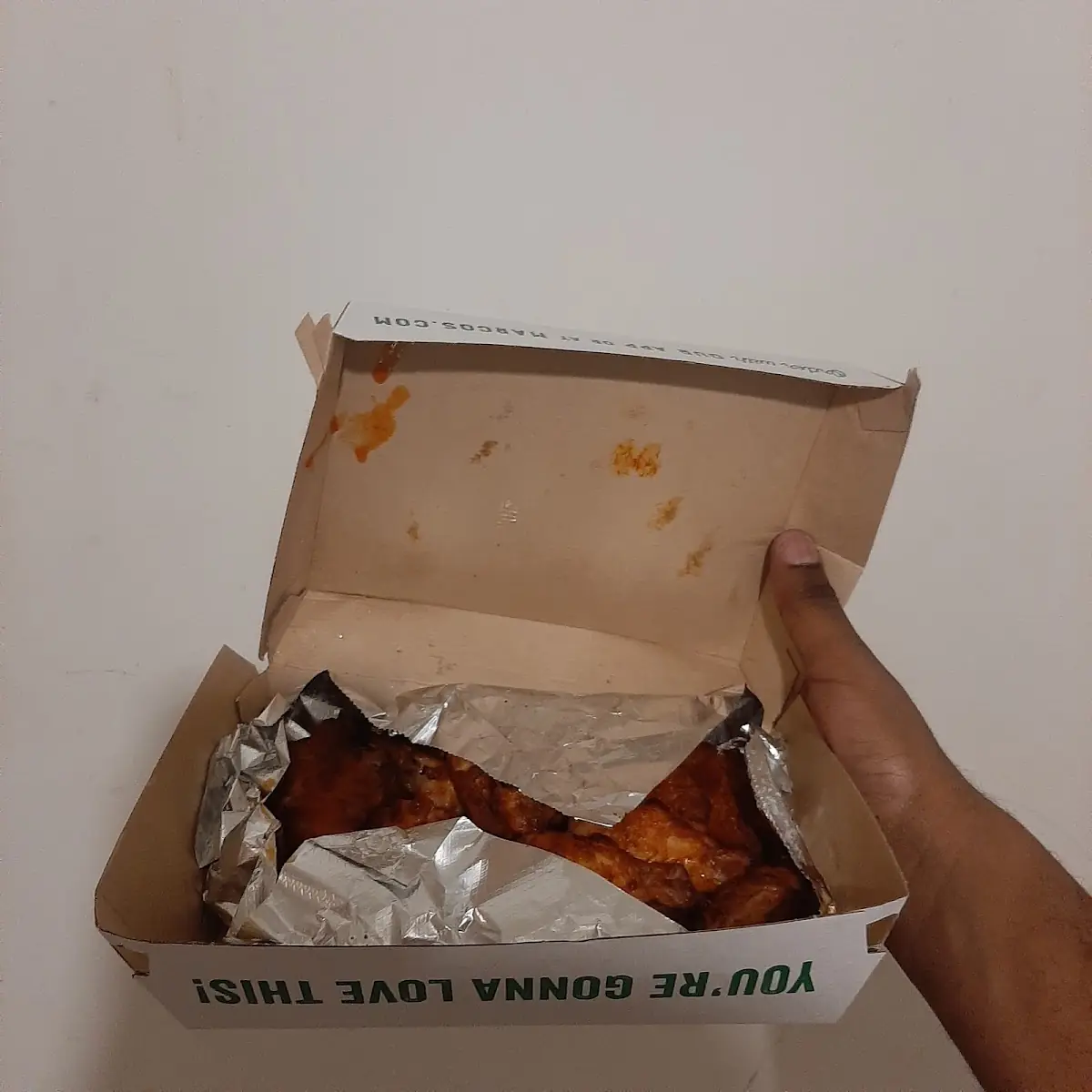 Upside Down Boxed Wings