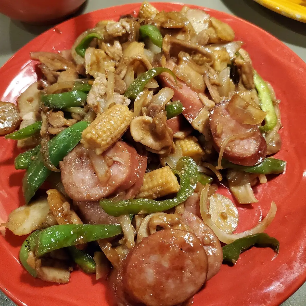 Stir Fried Mixed Vegetables and Chicken