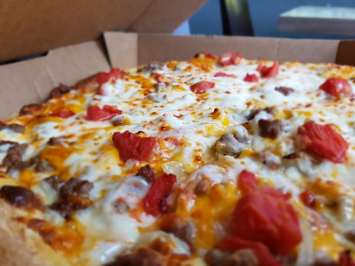 Cheese Burger Pizza