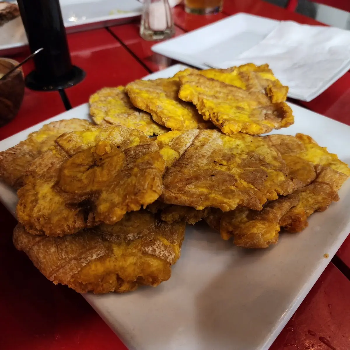 Tostones Green Plantains