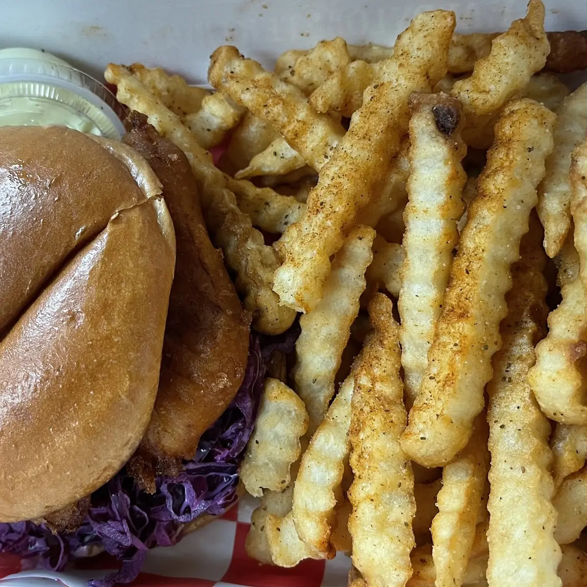 Fired Fish Sandwich