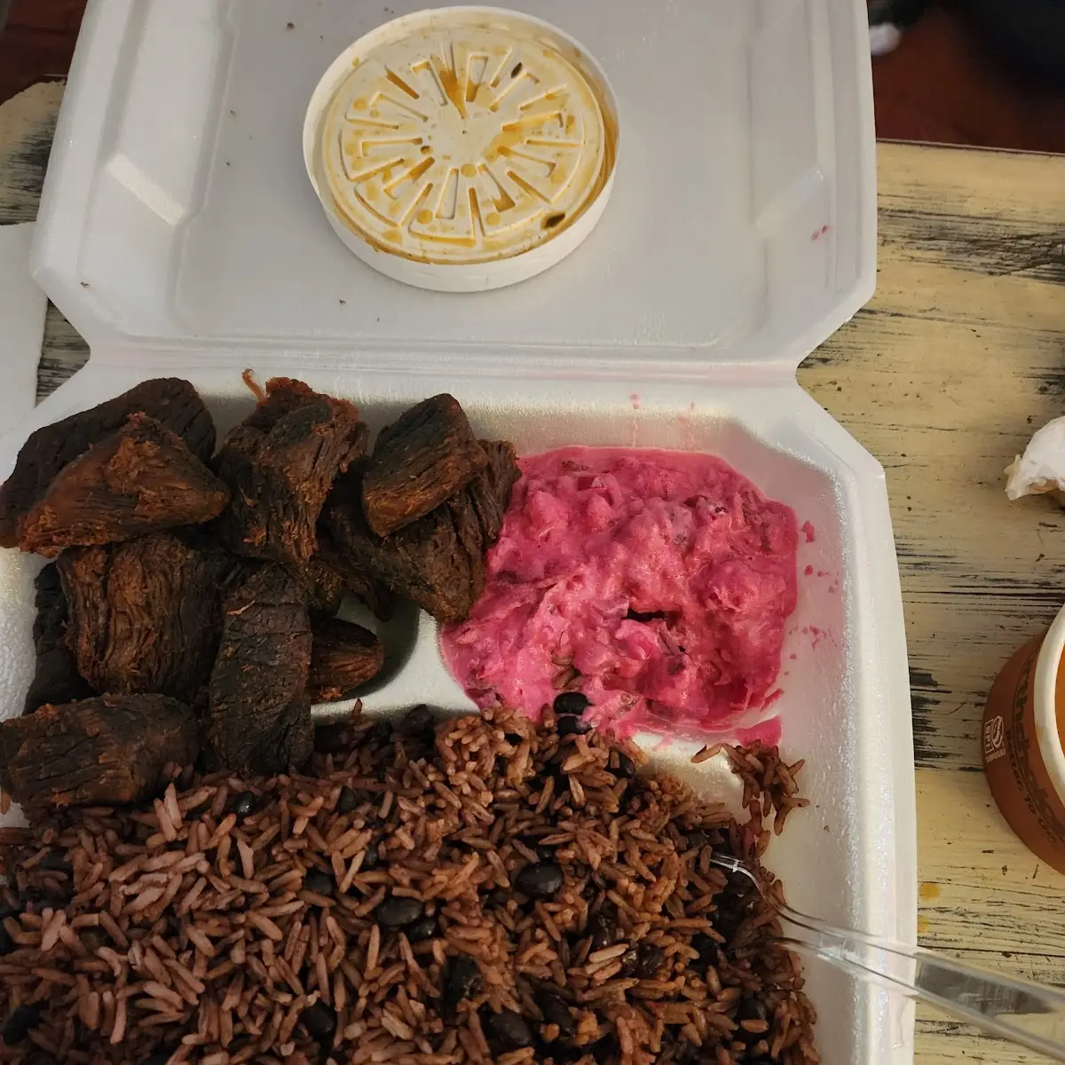 Rice and Beans Beef