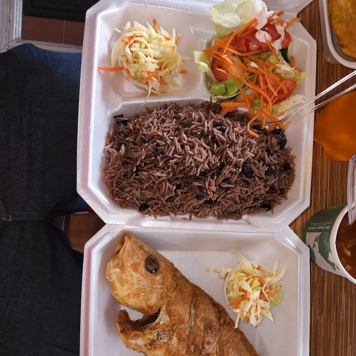 Rice and Beans Red Snapper