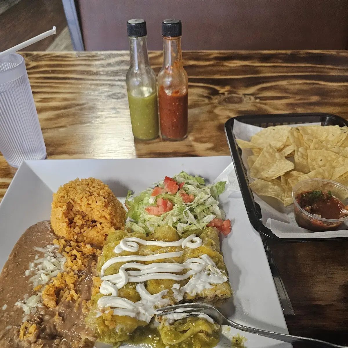 Chicken Enchiladas Verdes