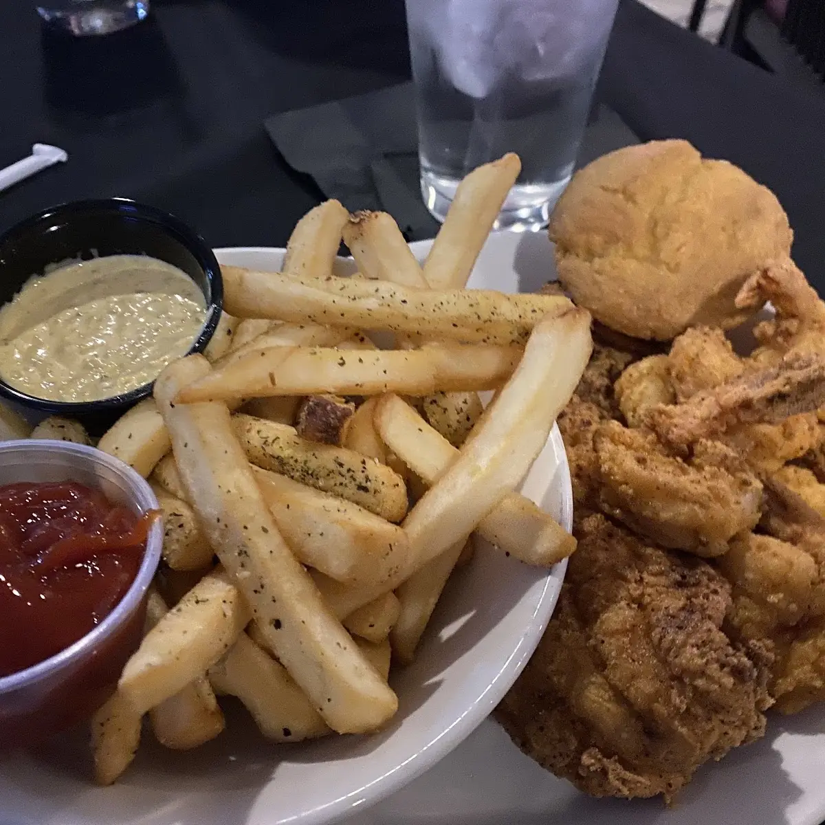 Seafood Combo with Catfish and Shrimp