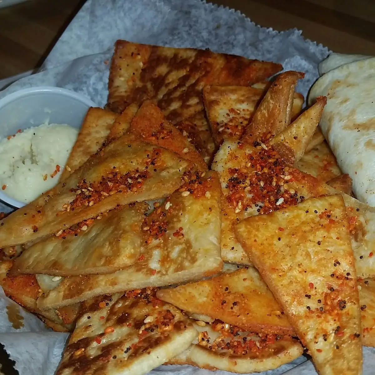 Snackers with Almond Cheese Dip