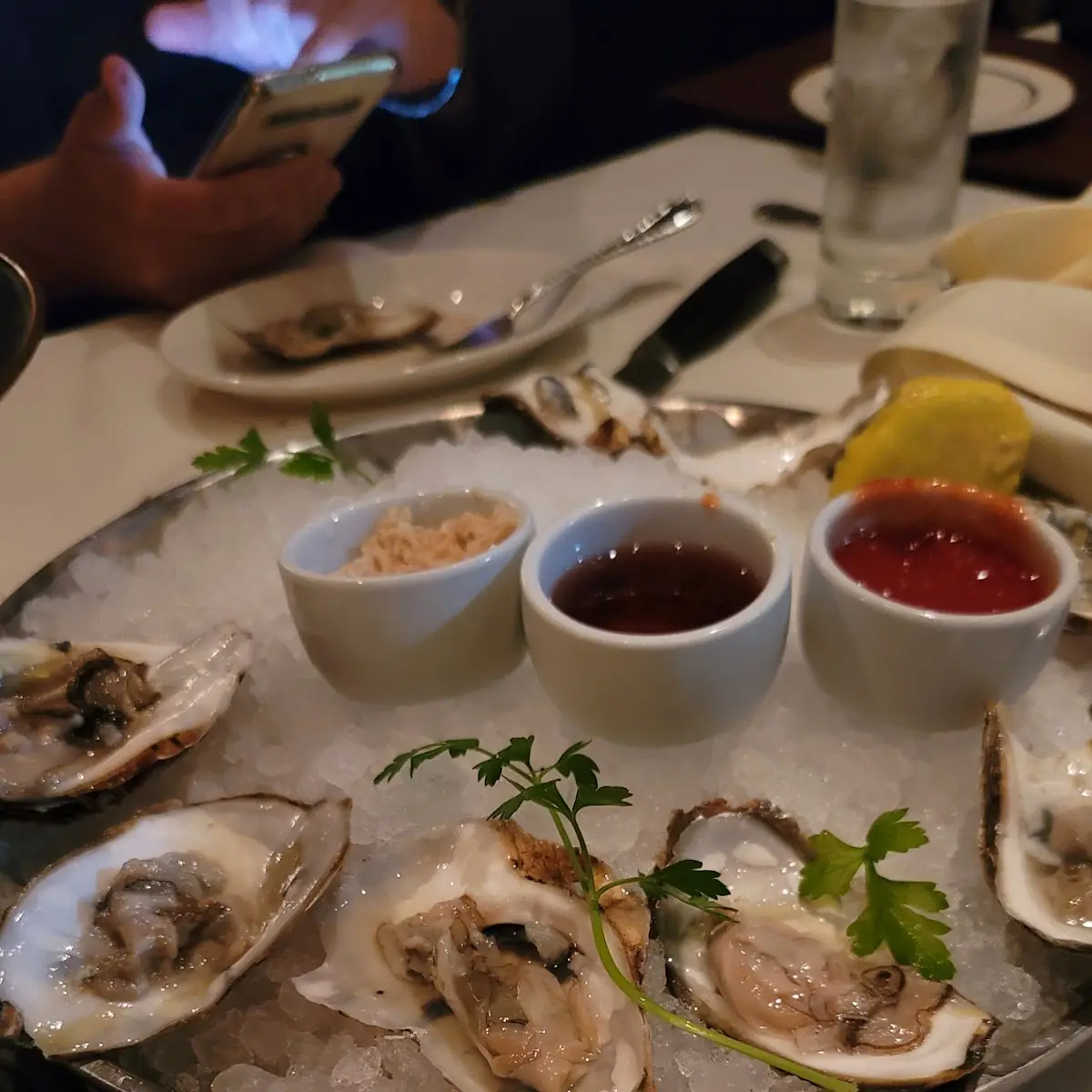 Oysters on the Half Shell