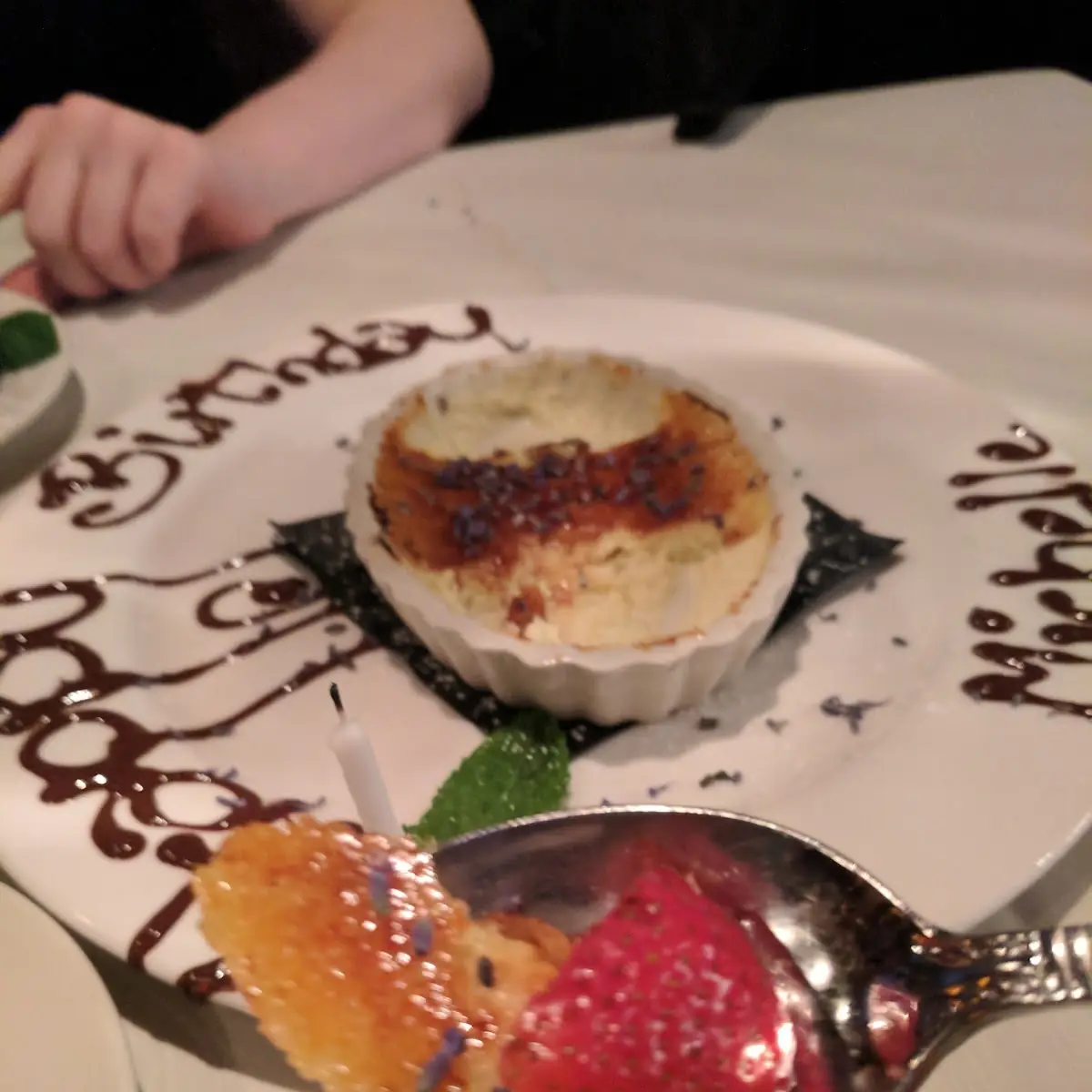 White Chocolate Crème Brulee