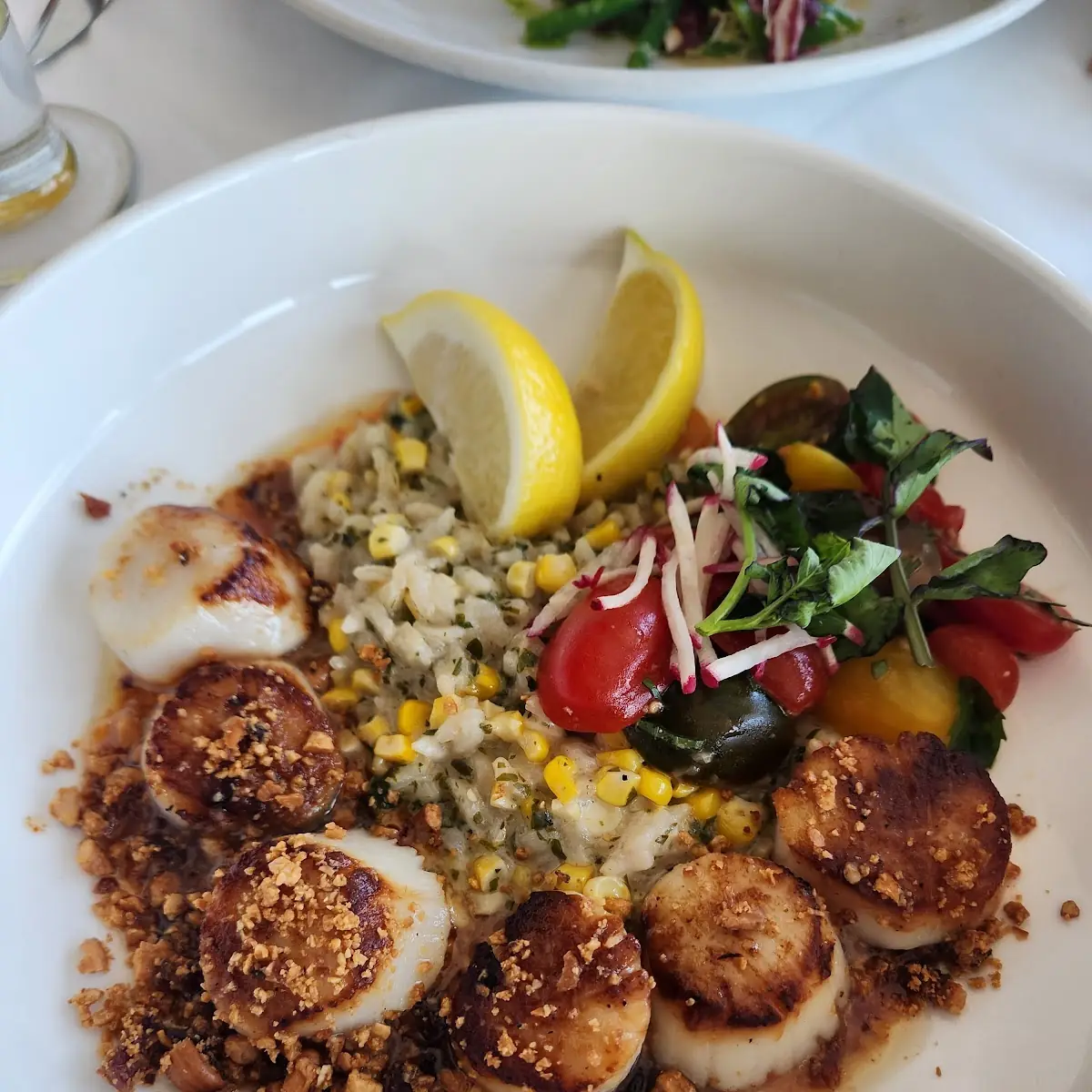 Pan Seared Day Boat Scallops