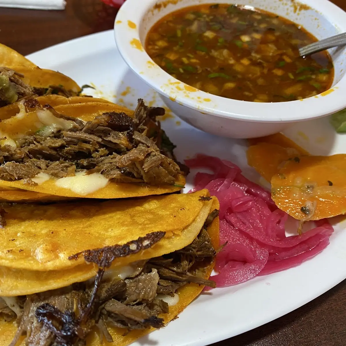 Quesa Birria Tacos