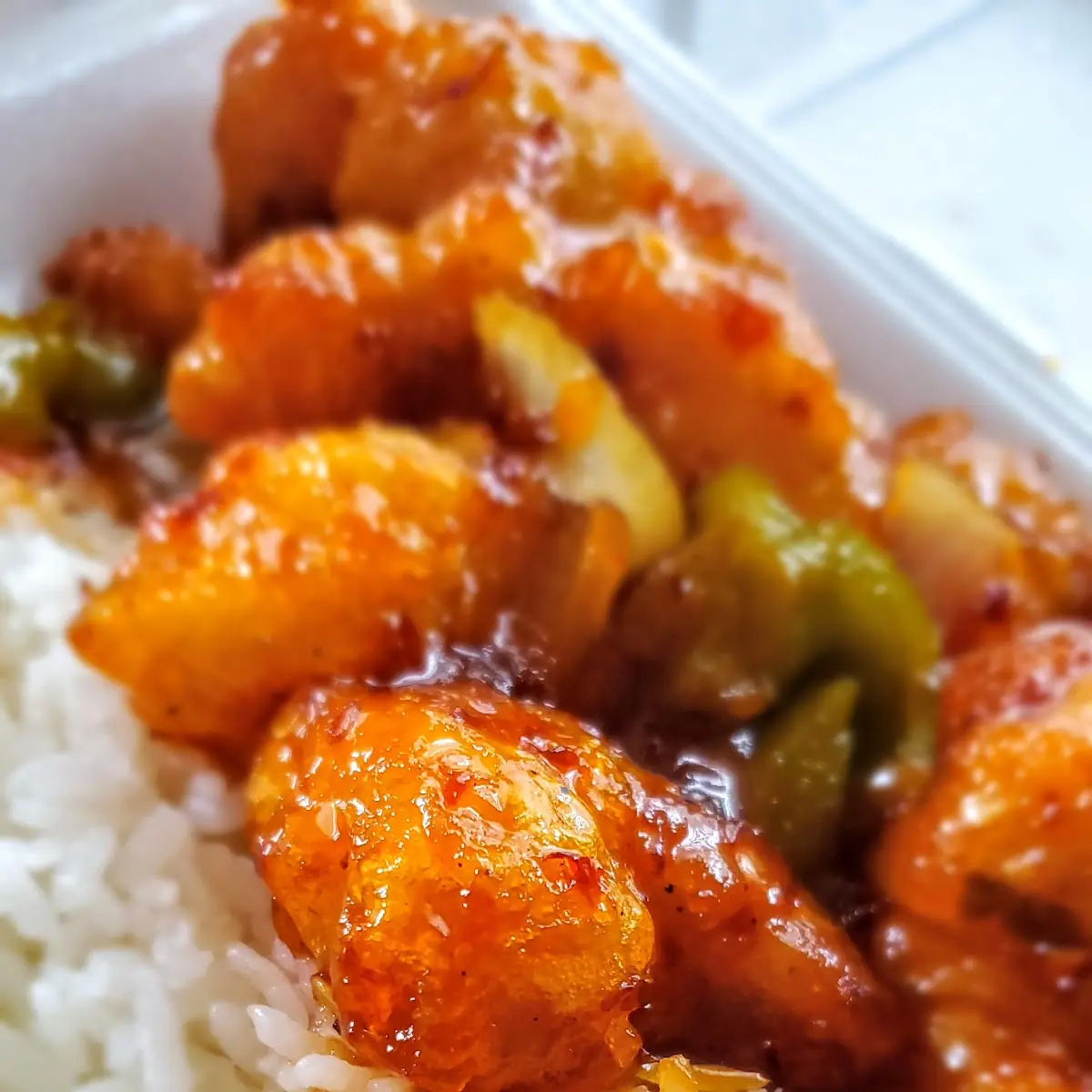 Orange Chicken Rice