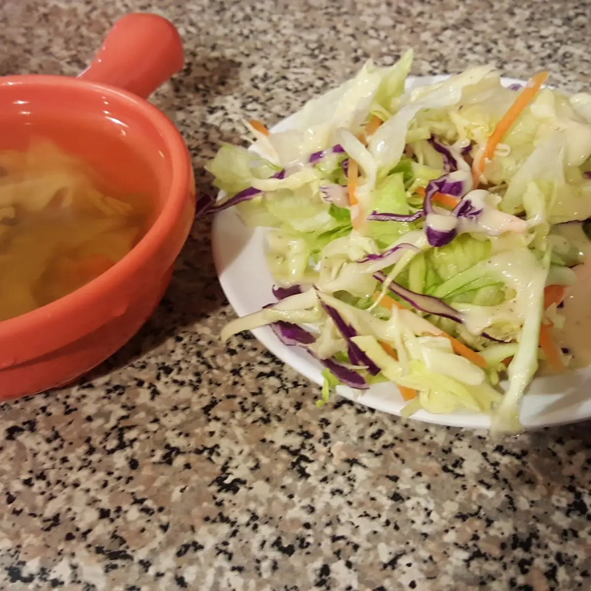 Side Salad and Soup