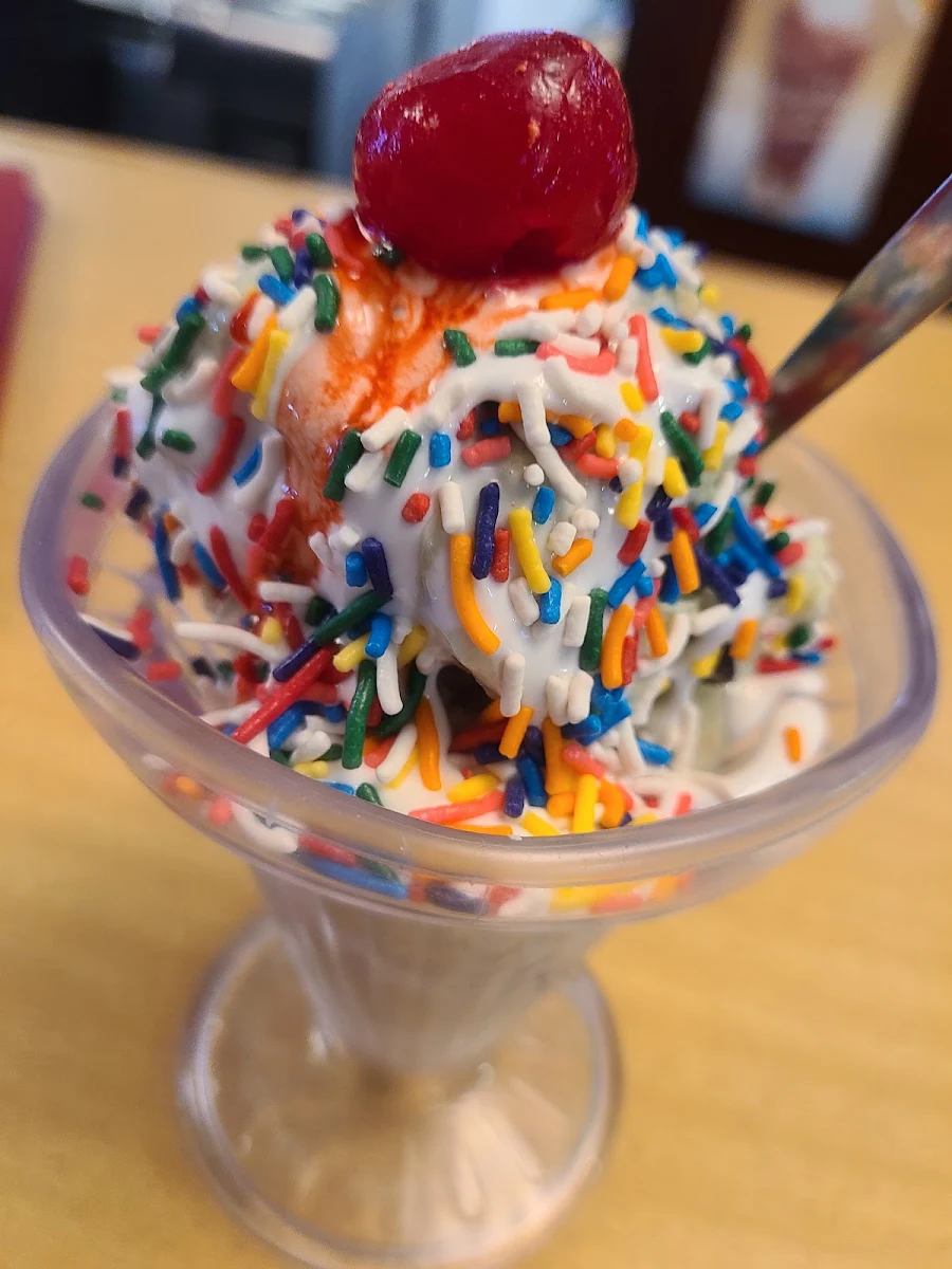 Dairy Free Vanilla Soft Serve