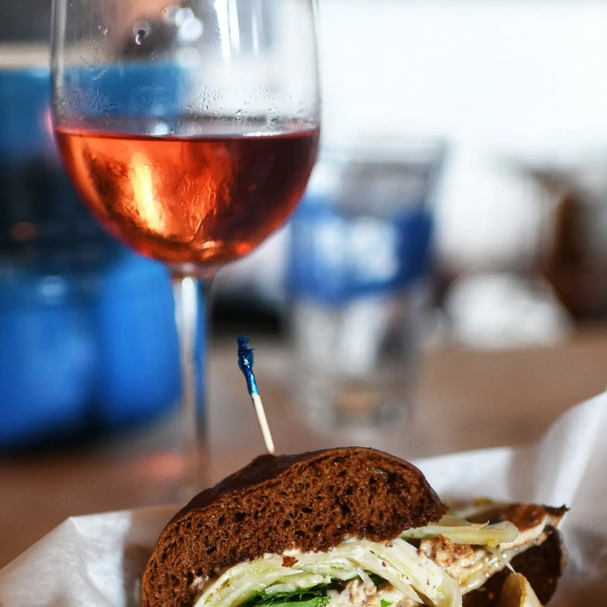 Swordfish Pastrami Sandwich