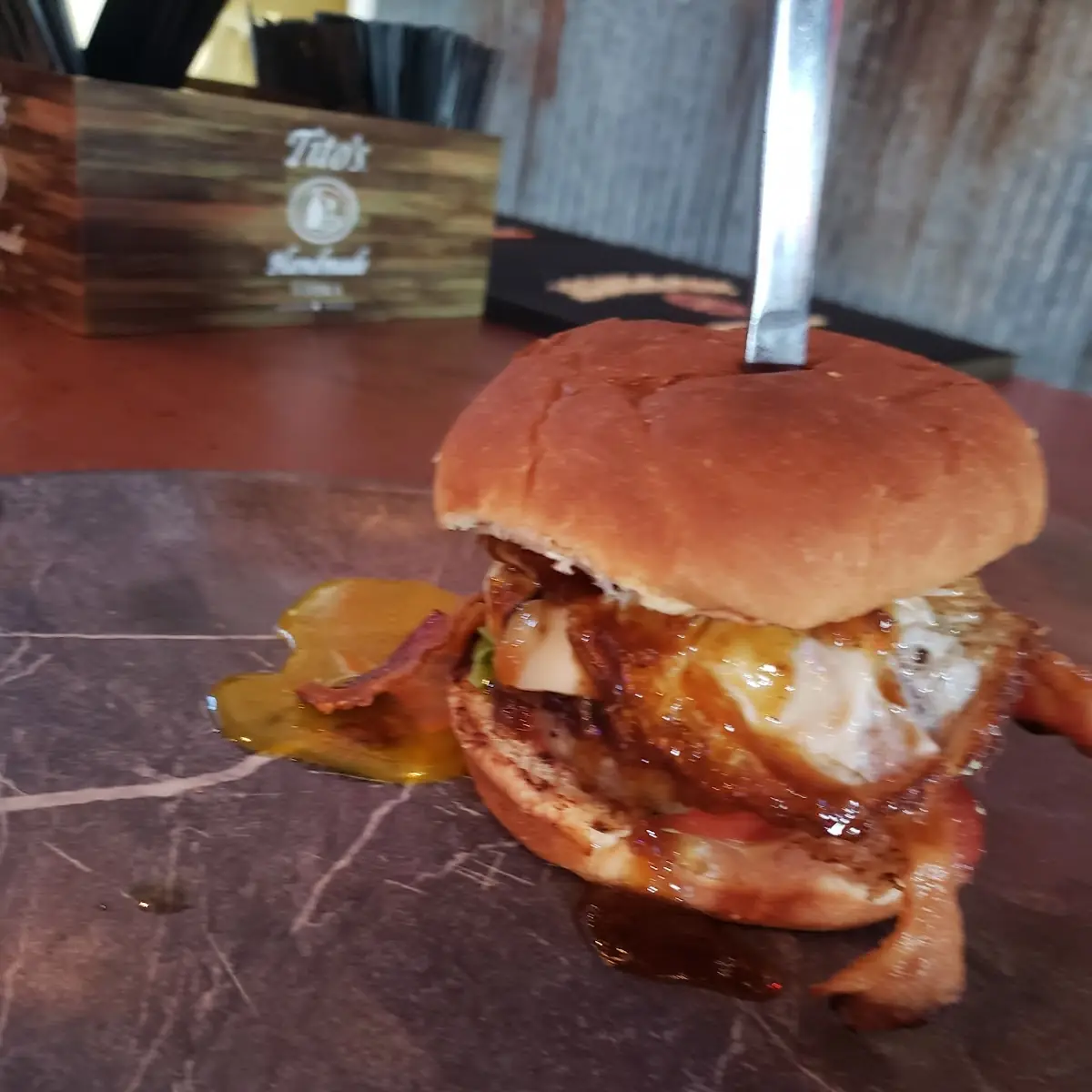 Broadway Burger with Fried Egg