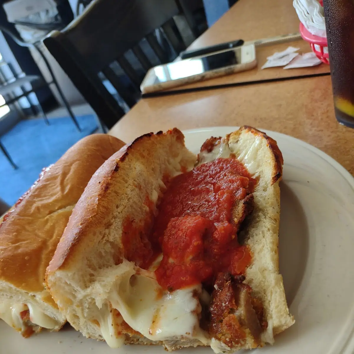Takeout Chicken Parm Sandwich