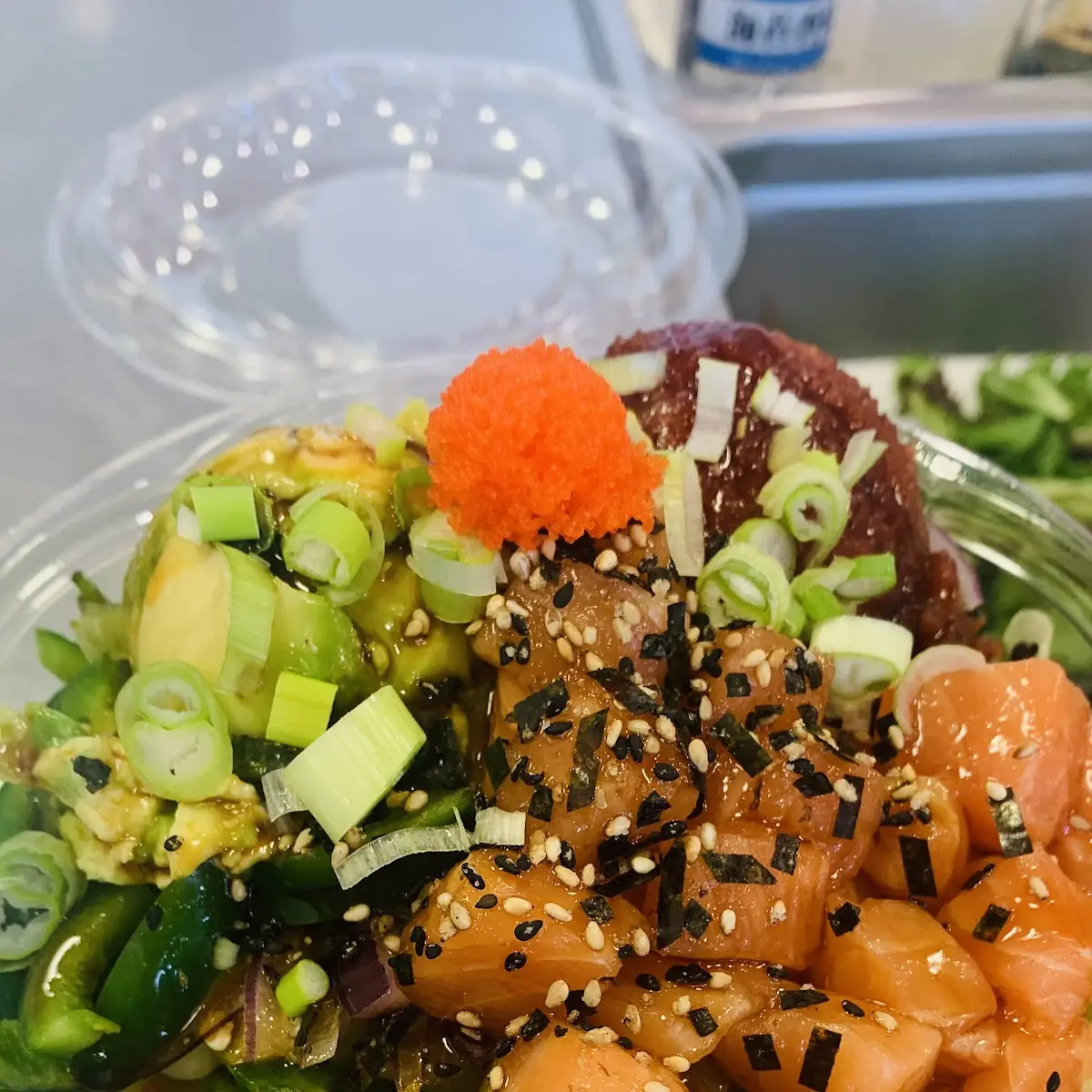 Fresh Tuna Poke Bowl with Edamame