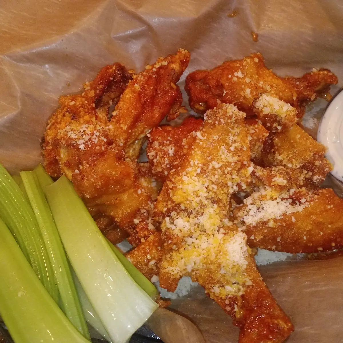 Mild Garlic Parmesan Wings
