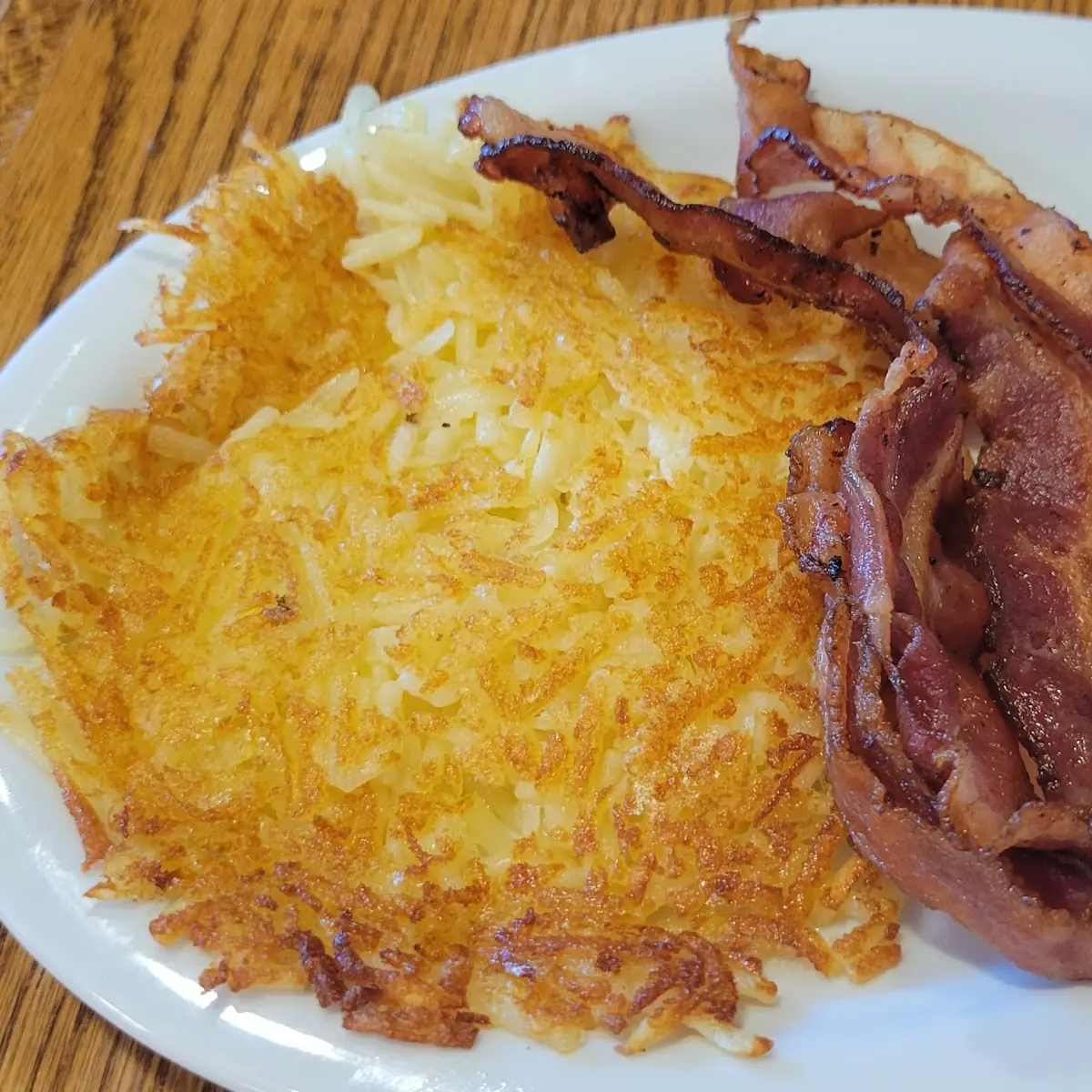 Hash Browns & Bacon