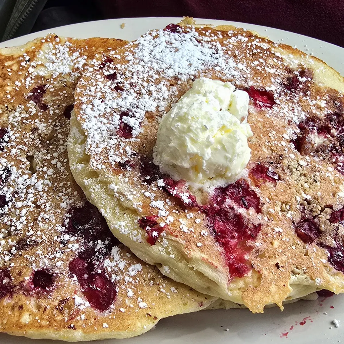 Cranberry Walnut Pancakes