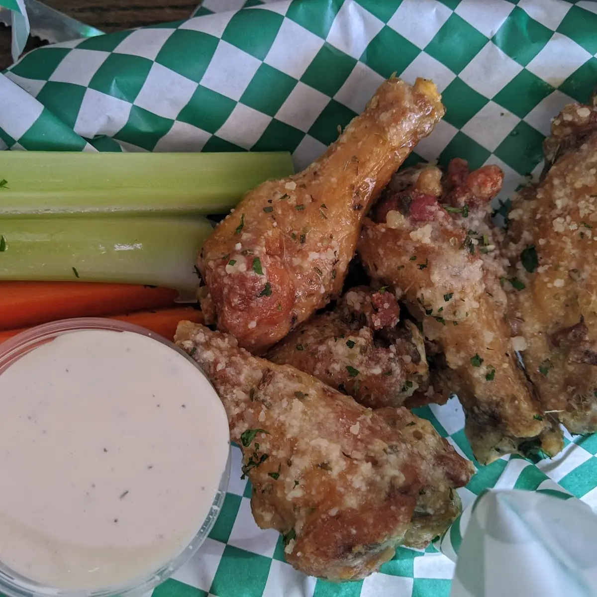 Garlic Parmesan Wings