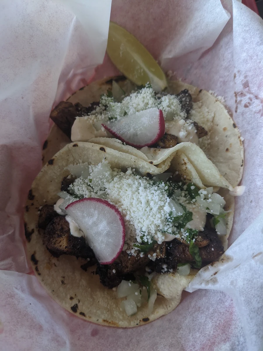 Pollo Asado Tacos