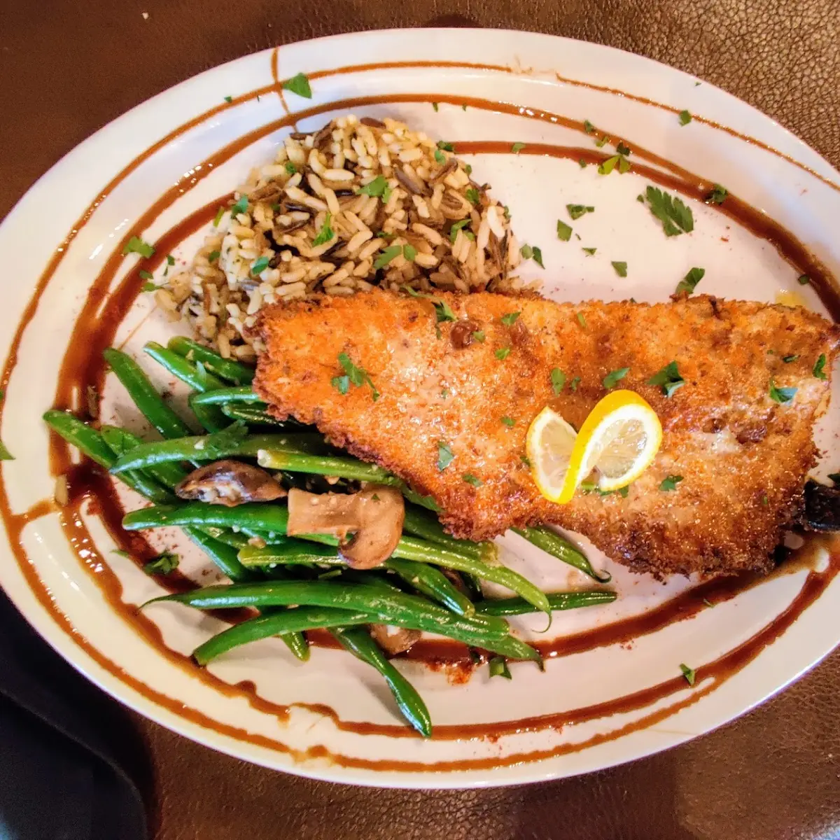 Pecan Crusted Trout