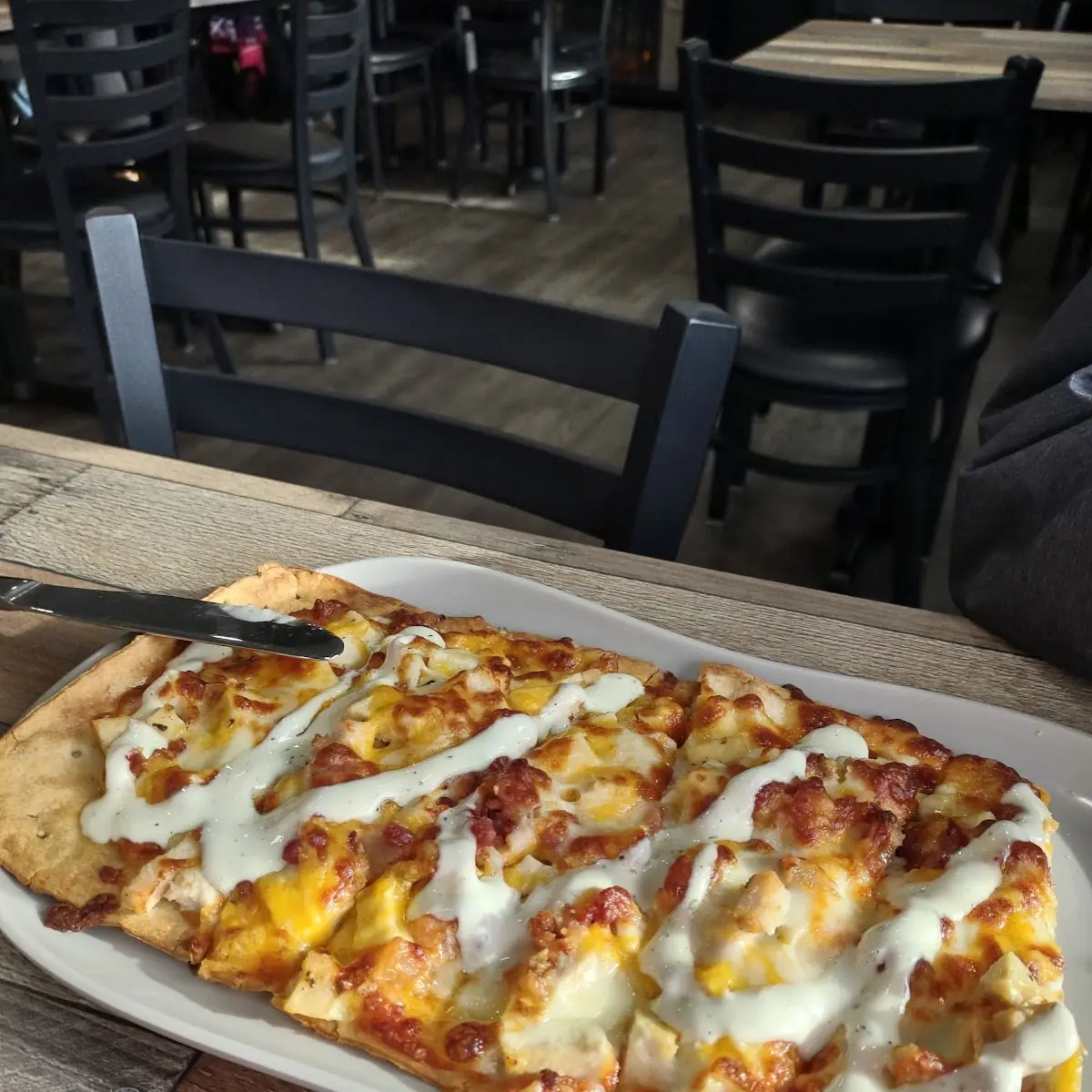 Bacon Ranch Flatbread