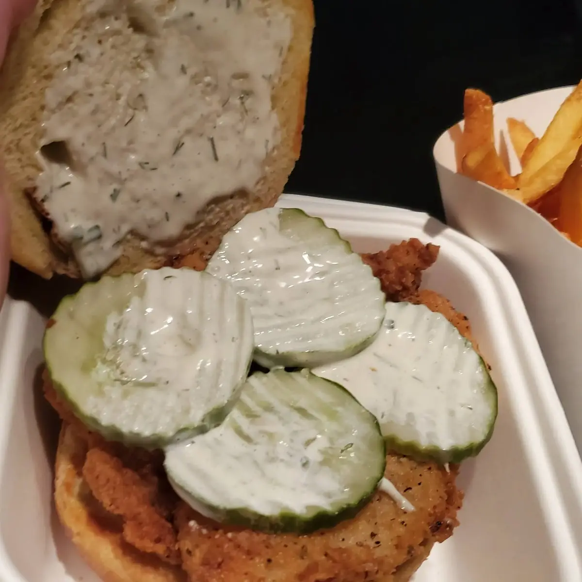 Fried Chicken Breast Sandwiches