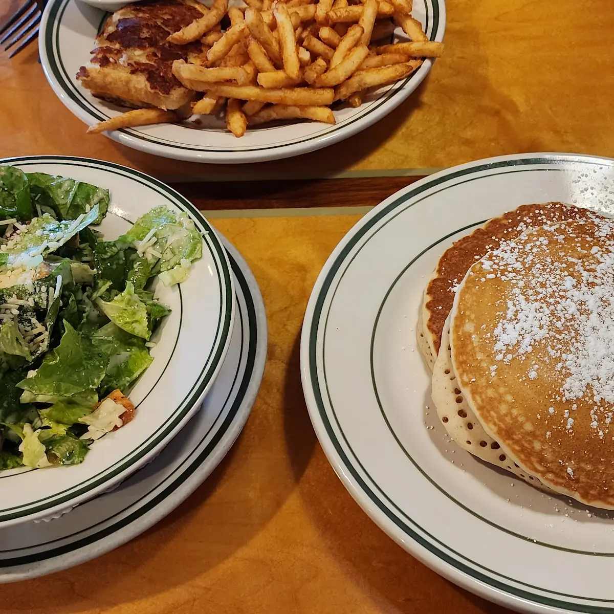 Three Silver Dollar Pancakes