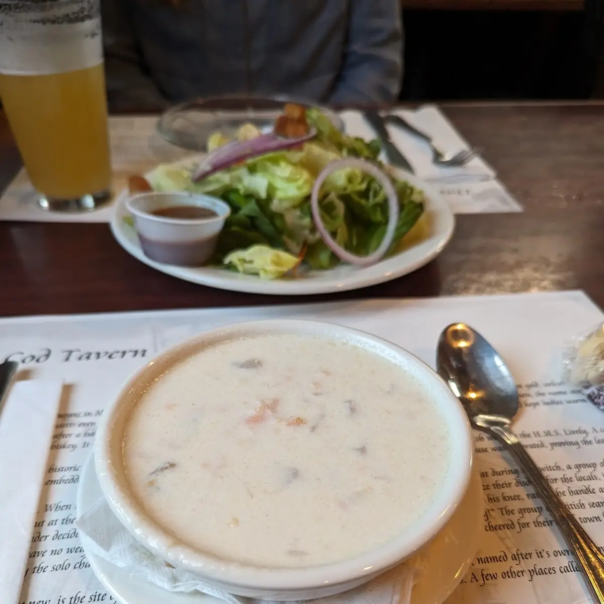 Cup of Clam Chowder