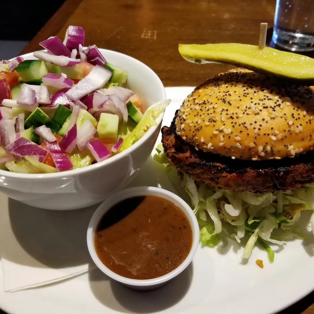 Veggie Burger, Gilligan's Fire Grill Amherstburg