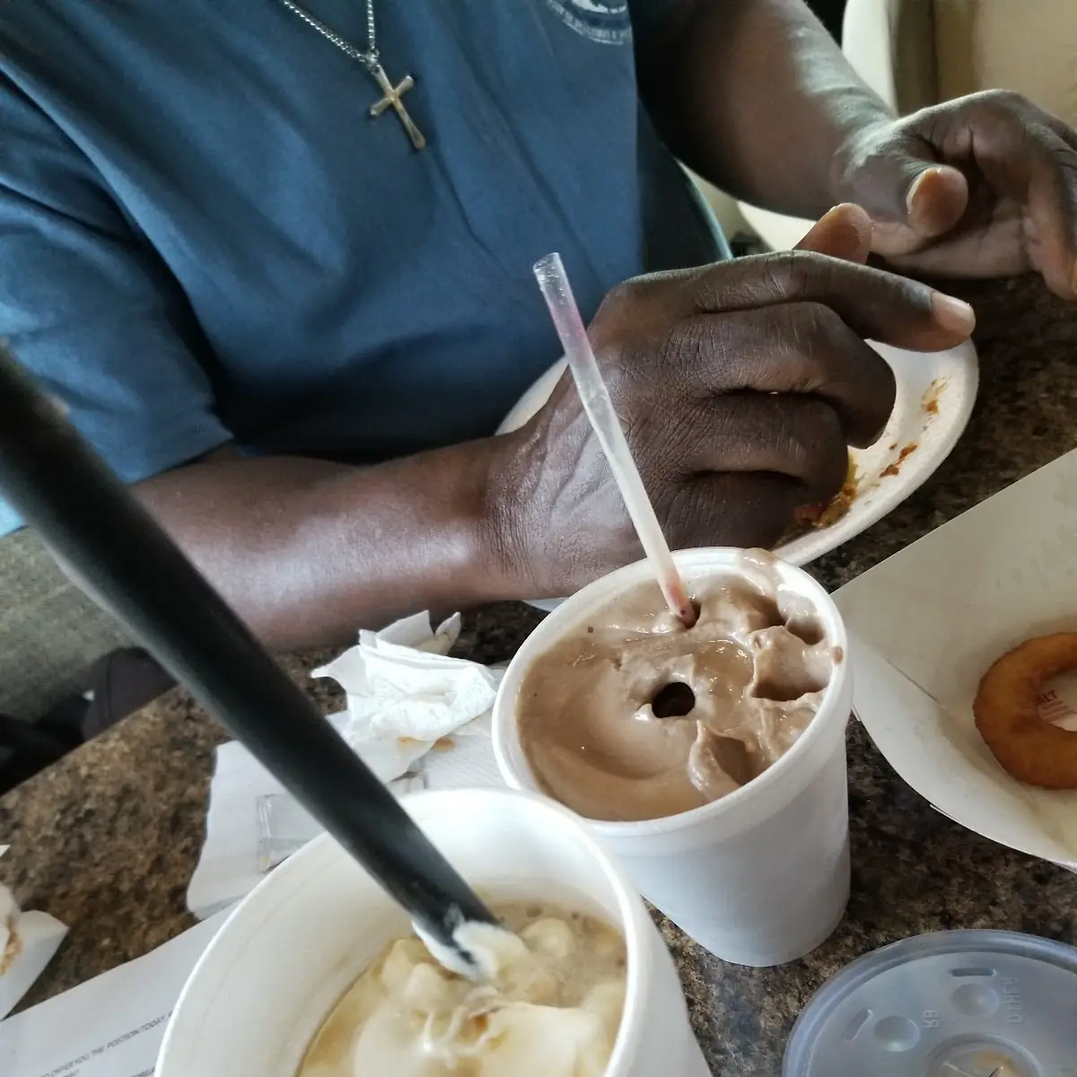 Root Beer Float and Chocolate Shake