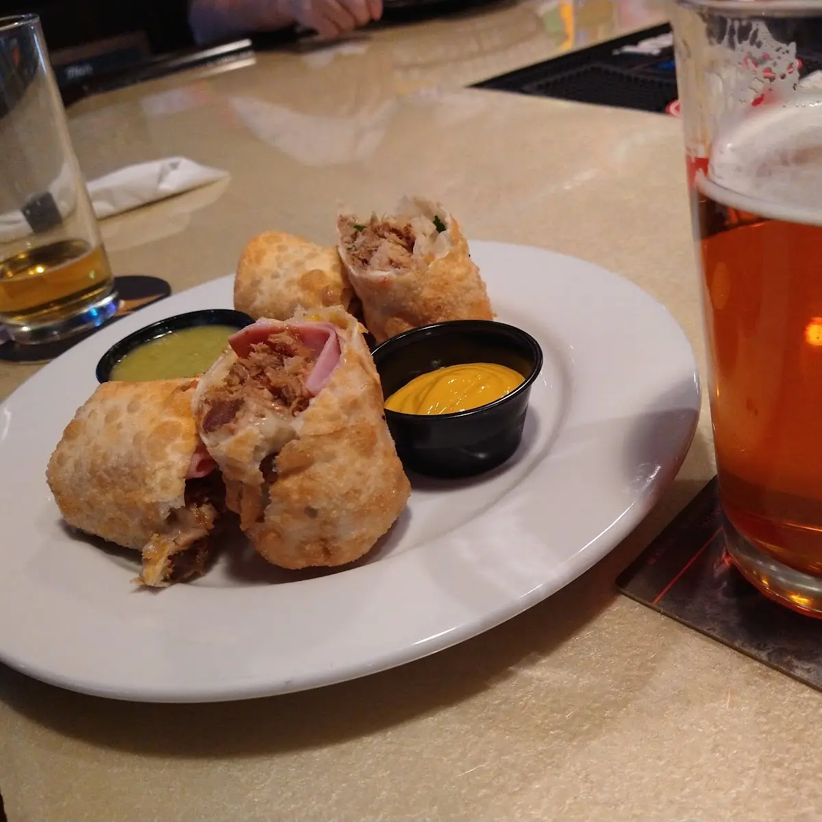 Italian Beef Egg Rolls