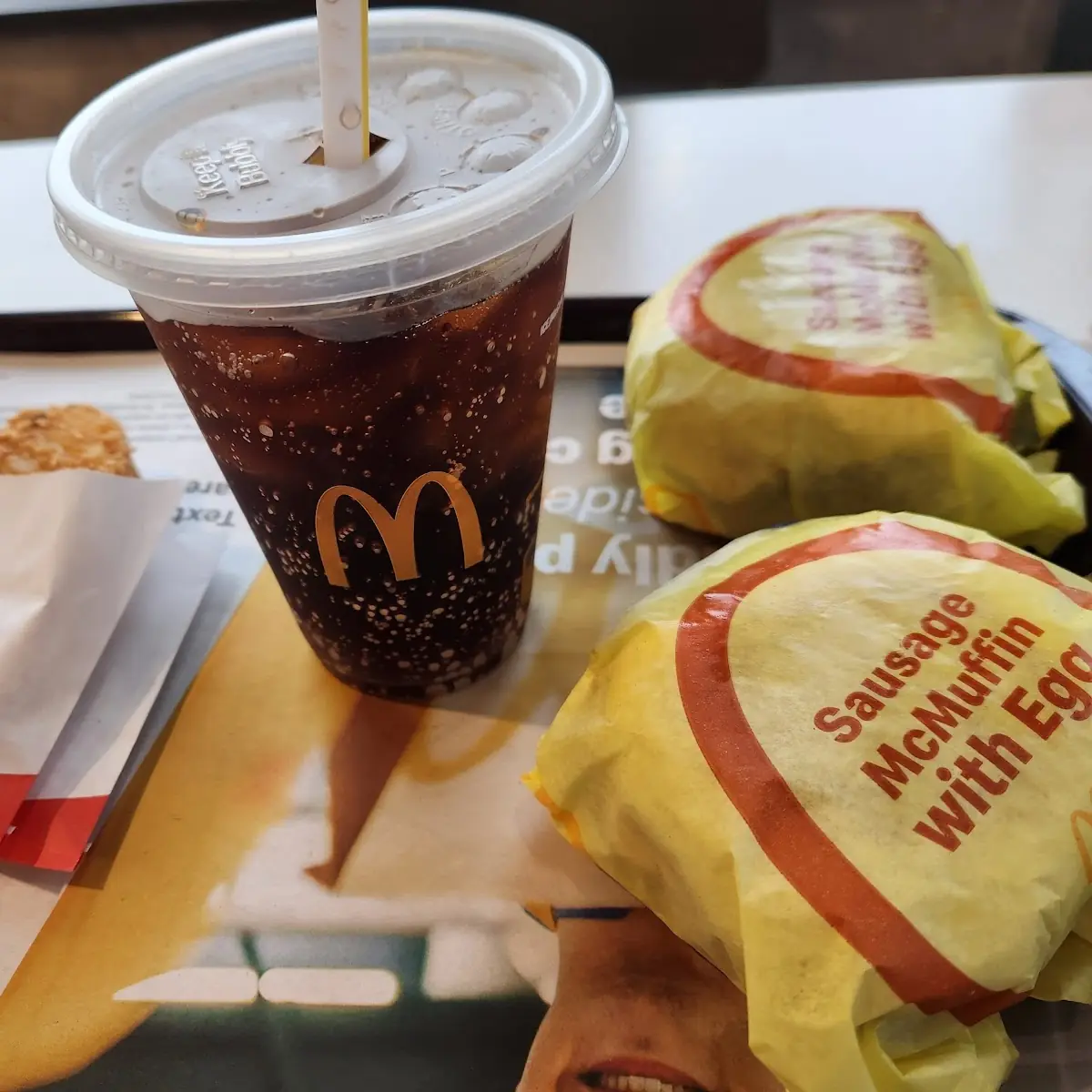 Egg Mcmuffin w Sausage