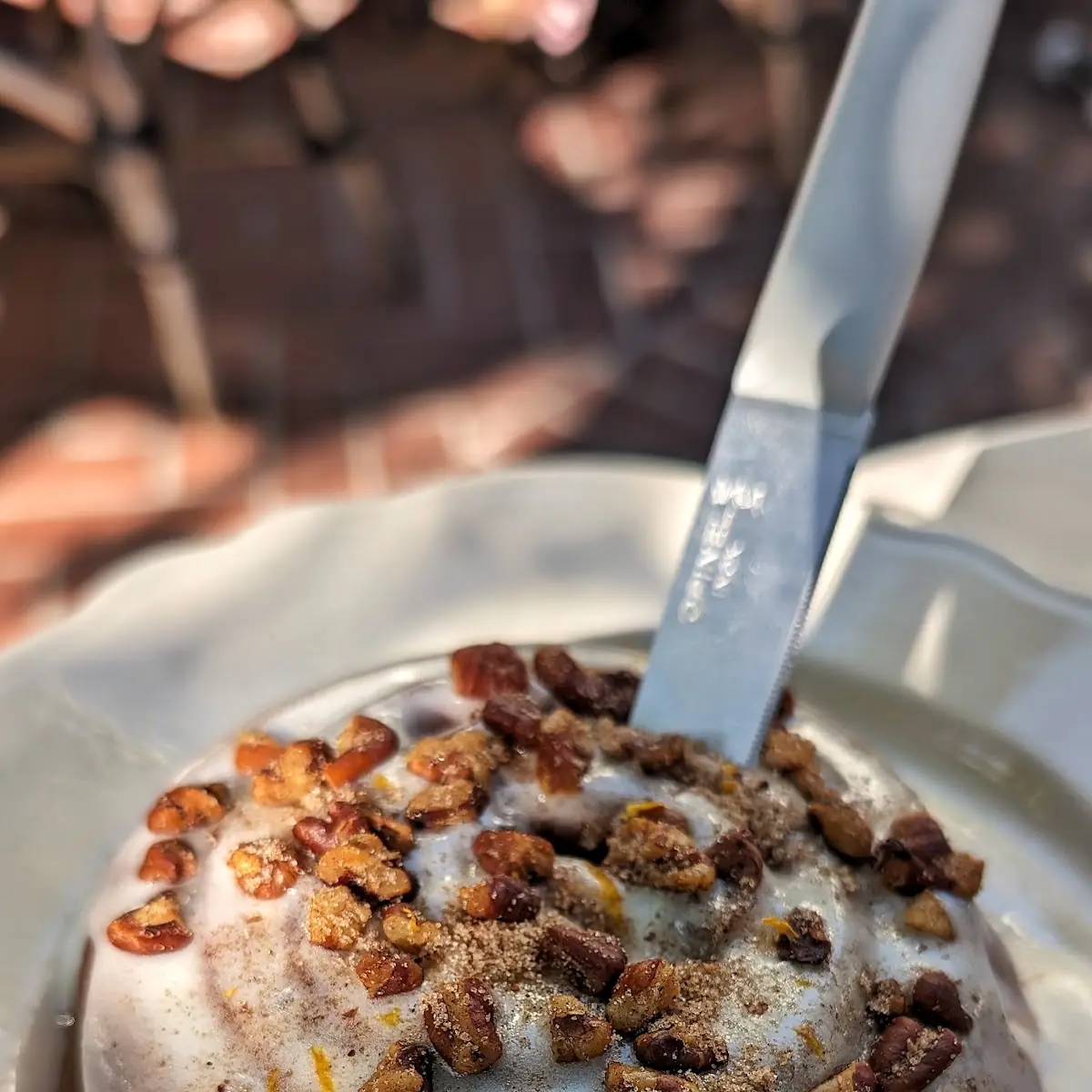 Warm Cinnamon Bun