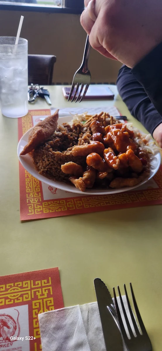 Combo General TSO's Chicken Fried Rice Chow Mein Egg Roll