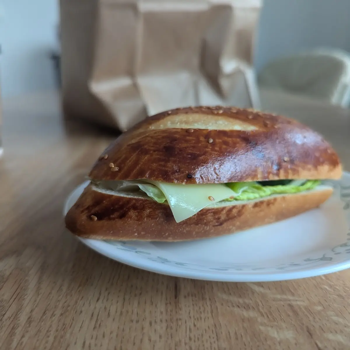 Cheese and Vegetable Sandwich