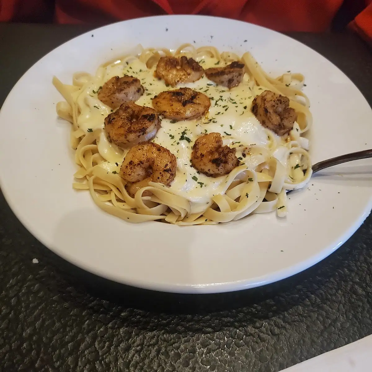 Shrimp Alfredo