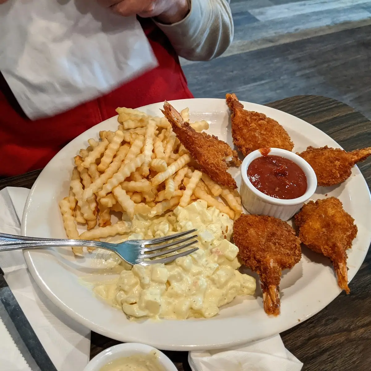 Fried Shrimp Dinner