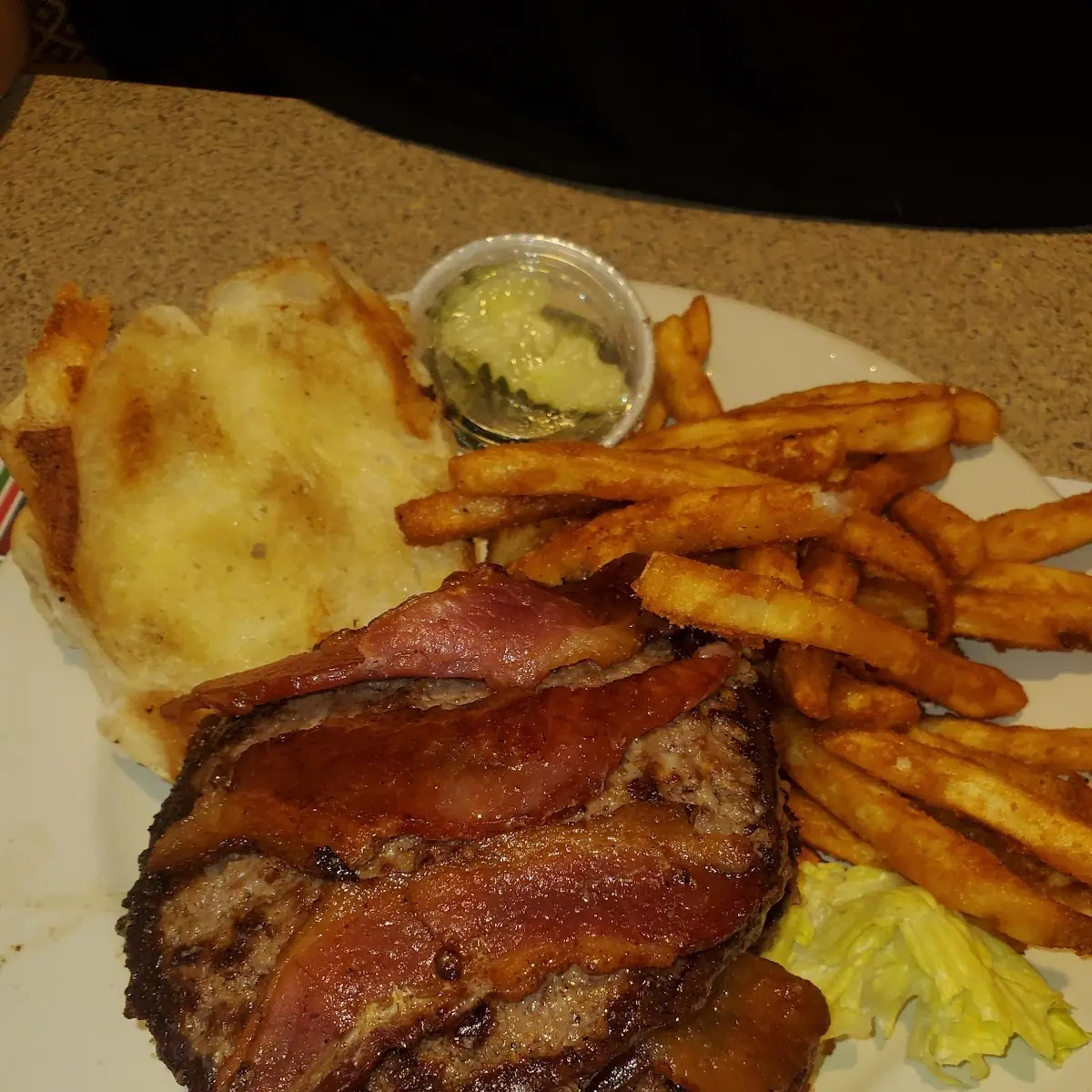 Double Cheeseburger with Bacon